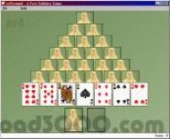 eePyramid - Free Pyramid Solitaire Game screenshot